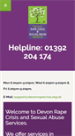 Mobile Screenshot of devonrapecrisis.org.uk